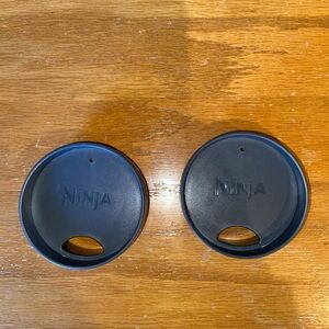 Nutri Ninja Replacement Lid Cap for 16 oz. Single Serve Cup BL660 BL700 Set Of 2
